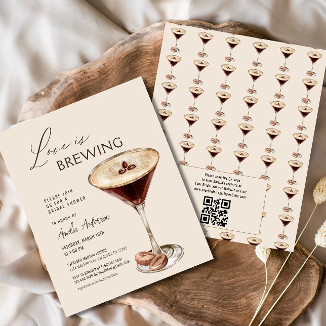 Love is Brewing Espresso Martini Bridal Shower (Creator Uploaded)