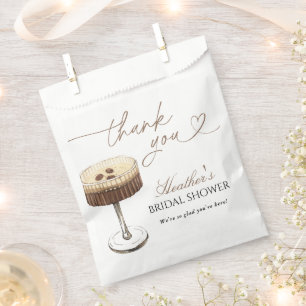 Love Is Brewing Espresso Martini Bridal Shower Favour Bags