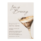 Love is Brewing Espresso Martini Bridal Shower