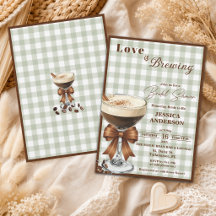 Love is Brewing Espresso Martini Bridal Shower