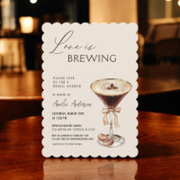Love is Brewing Espresso Martini Bridal Shower