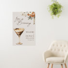 Love is Brewing Espresso Martini Shower Welcome