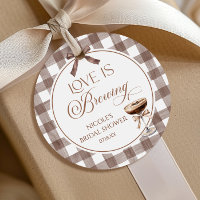 Love Is Brewing Expresso Martini Bow Bridal Shower