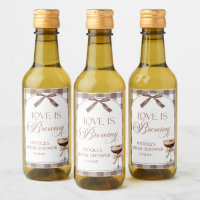 Love Is Brewing Expresso Martini Bow Bridal Shower