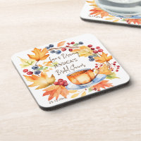 Love is brewing fall bridal shower tableware favou