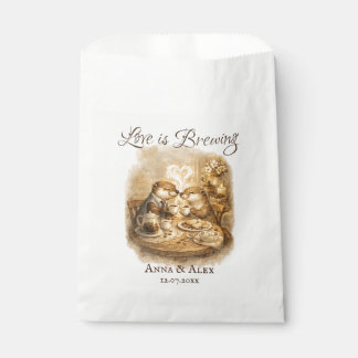 Love is Brewing Favour Bags