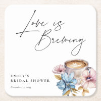 Love is Brewing Floral Bridal Shower