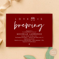 Love is brewing, Gorgeous Bridal Shower Beer Party