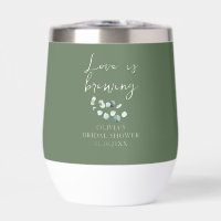 Love is Brewing Greenery Bridal Shower