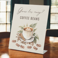 Love is Brewing Guess How Many Coffee Beans