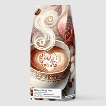 Love Is Brewing Heart Art Weddings Bridal Showers