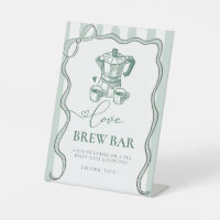 Love is Brewing Modern Coffee Bridal Shower