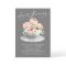 Love is Brewing Pink Floral Bridal Tea Shower