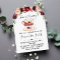 Love is brewing tea shower marsala invitation