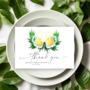 Love is brewing Thank you Bridal shower Card