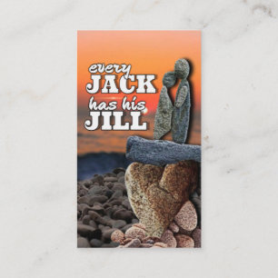Love is certain : Every Jack has his Jill Business Card