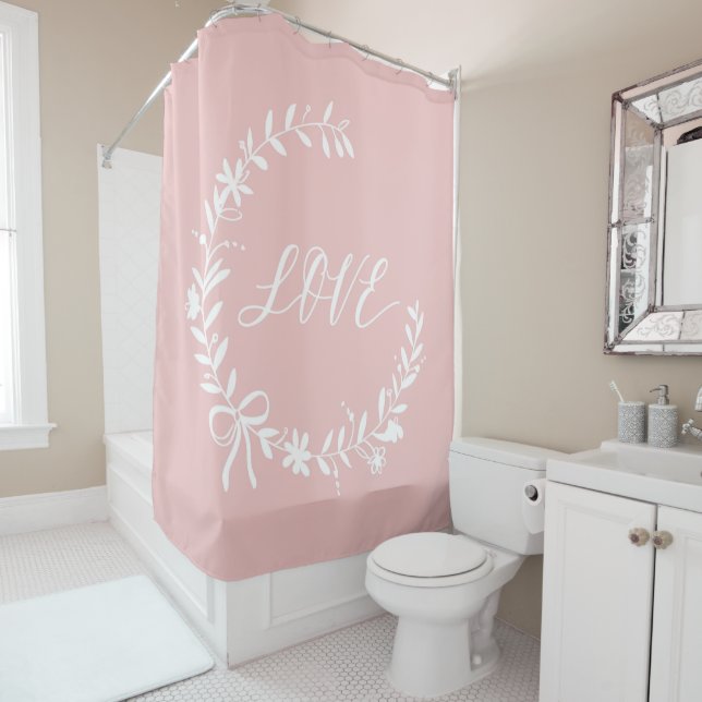 Love is for Lovers Shower Curtain (In Situ)