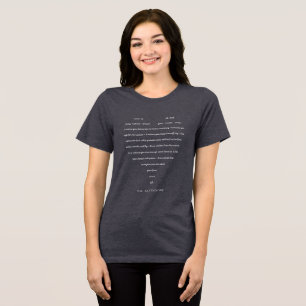 Love is ... - Heart Poem Tee by H.G. Alexandre