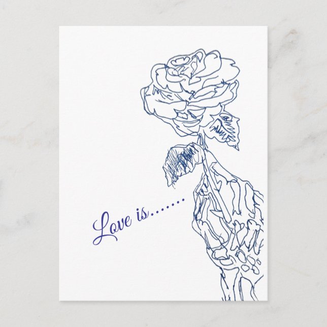 Love Is.... Holiday Postcard (Front)