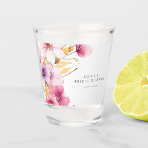 Love is in Bloom Bridal Shower Shot Glass