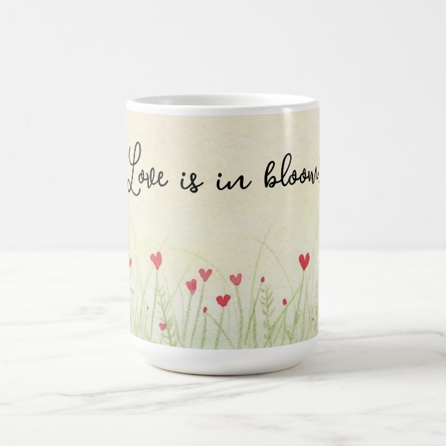 Love is in Bloom Coffee Mug (Center)