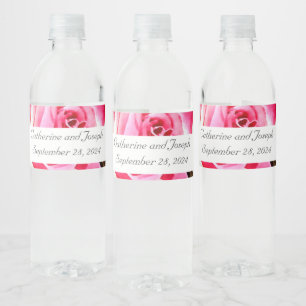 Love is in Bloom Food and Beverage Label Set