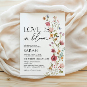 Love is In Bloom Invitation Bridal Shower Invite