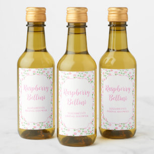Love Is In Bloom Pink Signature Cocktail Label