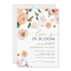 Love is in Bloom Poppies Flowers Bridal Shower