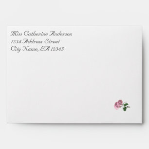 Love is in Bloom Wedding Invitation Envelope