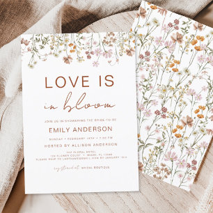 Love is in Bloom Wildflower Bridal Shower