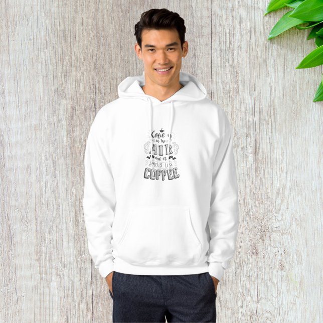 Love Is In The Air And It Smells Like Coffee Hoodie (Creator Uploaded)