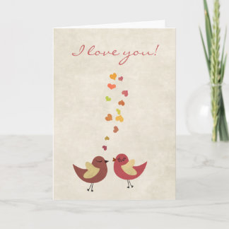 Love is in the air card