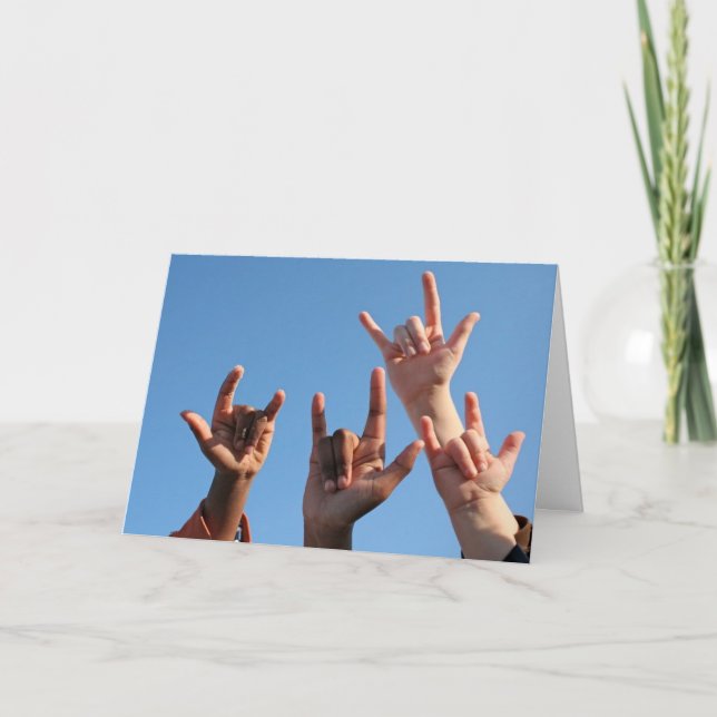 Love is in the Air! Card (Front)