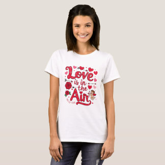 Love is in the Air - Cute Valentine's Day t-shirt