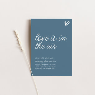 Love Is In The Air Engagement Party Invite