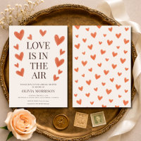 Love Is in the Air Hearts Bridal Shower