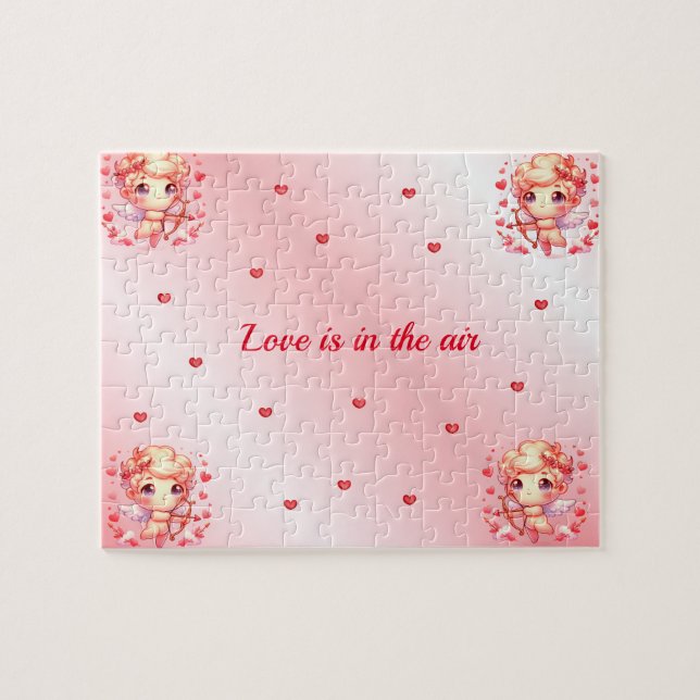 Love is in the air jigsaw puzzle (Horizontal)
