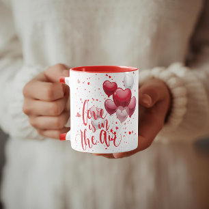 Love  Is In The Air Personalized Mug