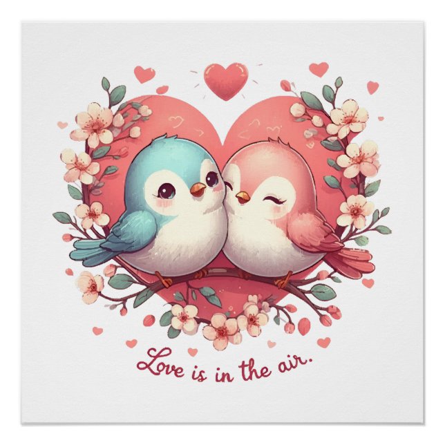 Love is in the air poster (Front)