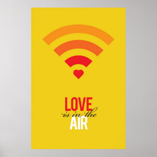 Love is in the air poster