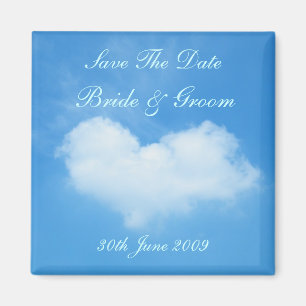 Love Is In The Air Save The Date Magnet
