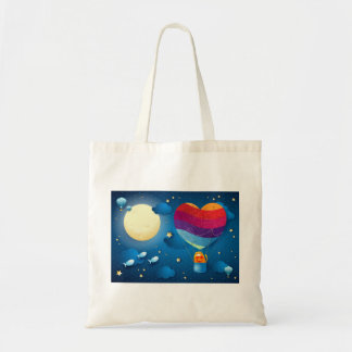 Love is in the air tote bag