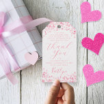 Love Is In The Air Valentine's Day Bridal Shower Gift Tags<br><div class="desc">Say thank you in style with these trendy bridal shower gift tags. The design is easy to personalise with your special event wording and your guests will be thrilled when they receive these fabulous gift tags. Matching items can be found in the collection.</div>