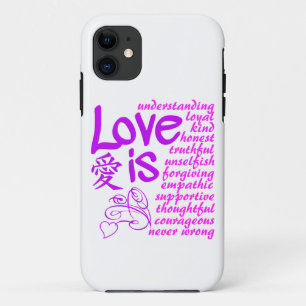 Love Is ... iPhone Case-Mate, customisable 11 Case