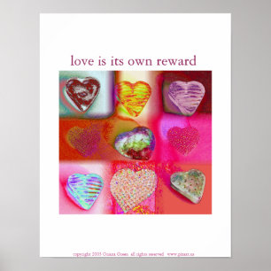 Love is its own reward poster