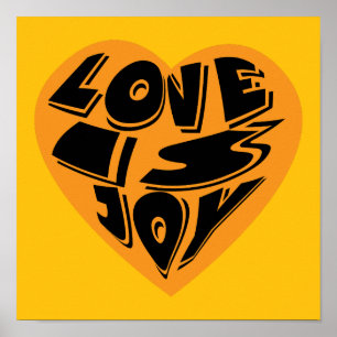 Love is Joy Poster