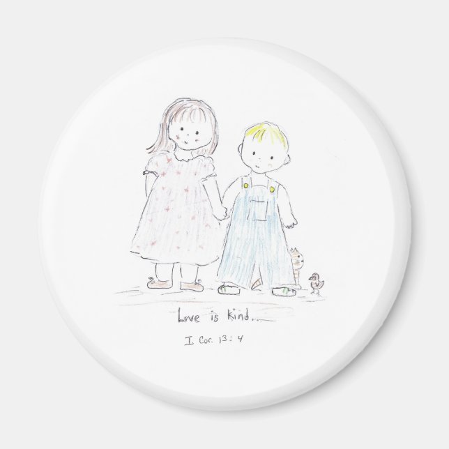Love_is_kind Magnet (Front)