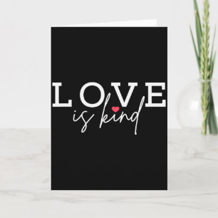 Love Is Kind Valentines Heart Counselor Teacher Gi Card
