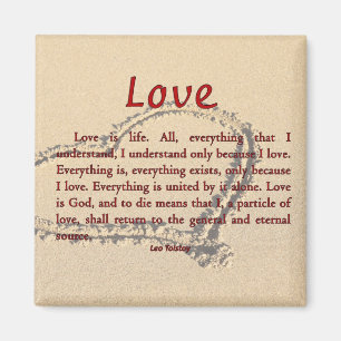 Love is Life Magnet